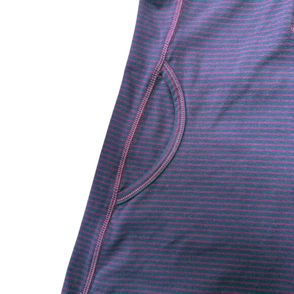 Lululemon Star Runner Pullover Top Rulu Lace 1/2 Zip Gym Sz 2 Plum - Picture 7 of 10